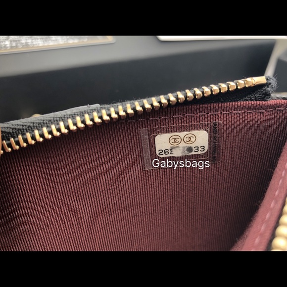 CHANEL Black Caviar Wallet GOLD Card Phone Holder - Picture 6 of 8